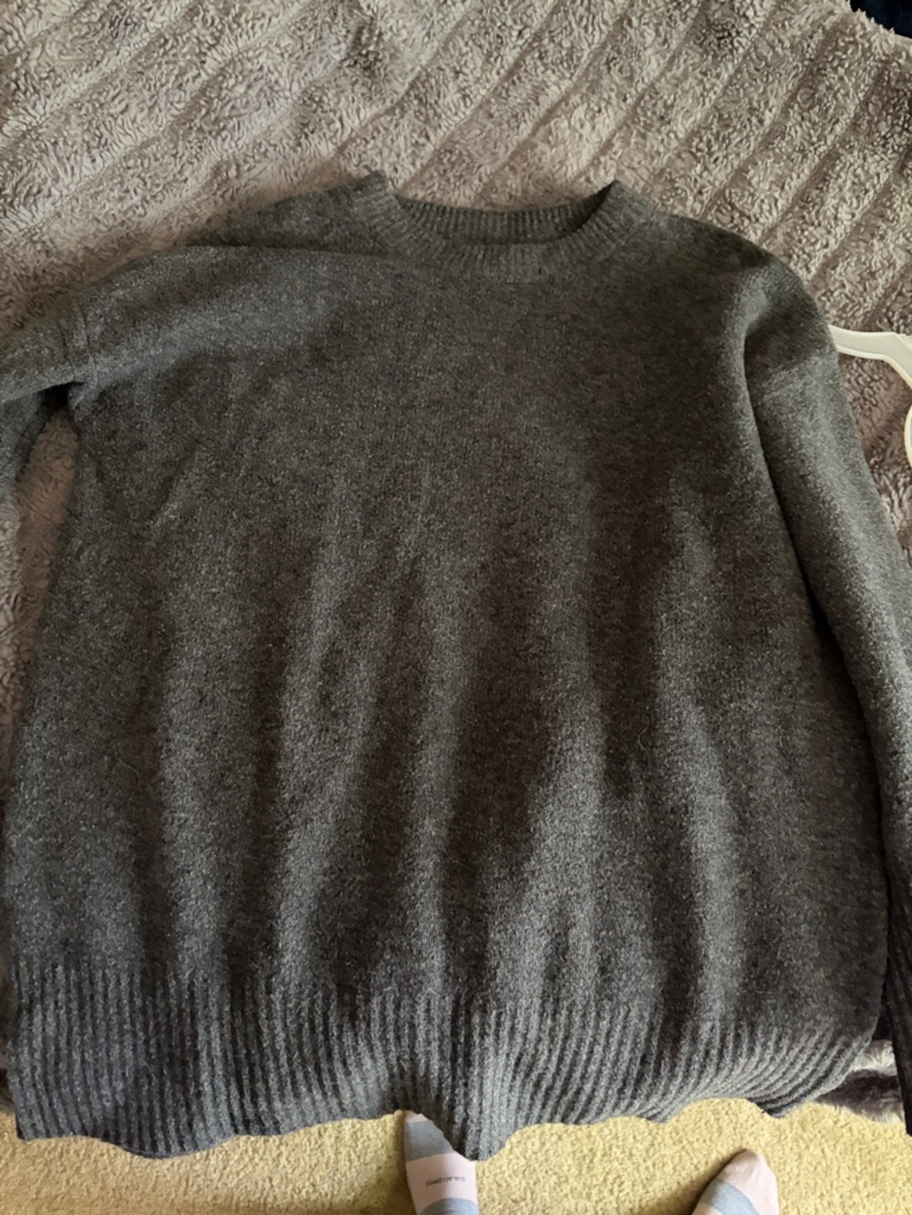 a new day Women's Crewneck Sweater - Heather Charcoal Gray